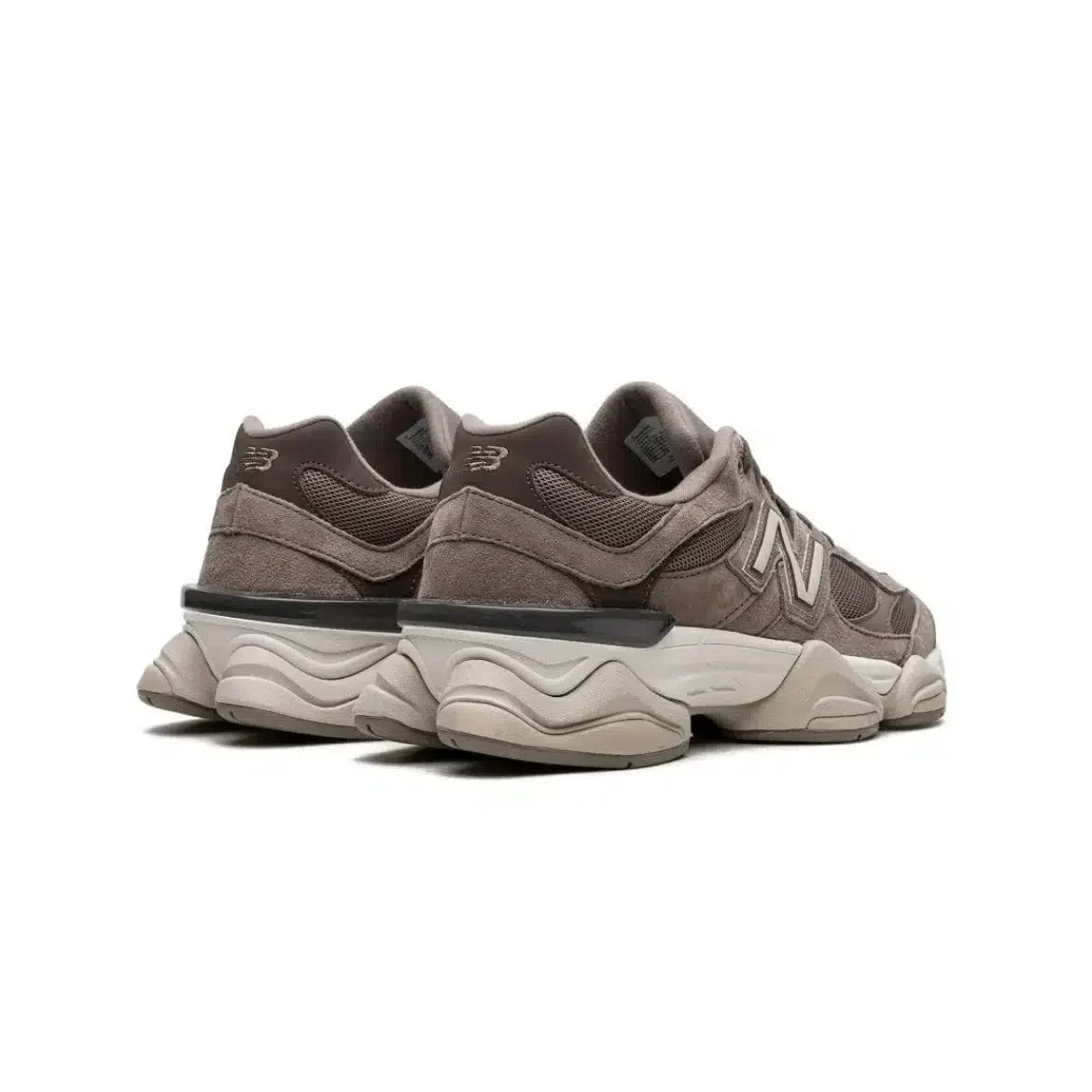 Baskets décontractées New Balance 9060 pour homme, en daim marron « Mushroom »