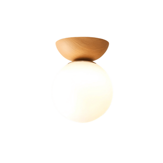 Koyari – Minimalist Wooden Ceiling Light for a Warm Atmosphere