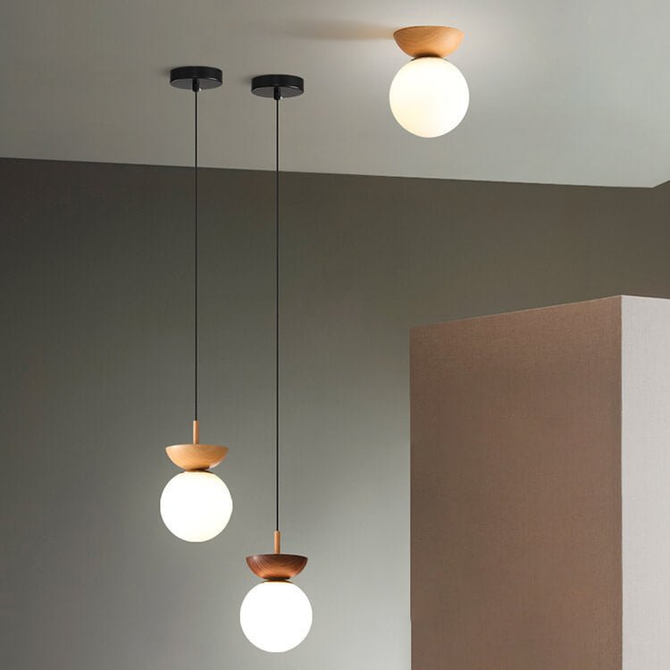 Koyari – Minimalist Wooden Ceiling Light for a Warm Atmosphere