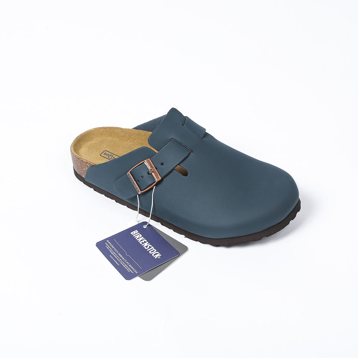 Birkenstock Boston Classic Sabots - Bleu