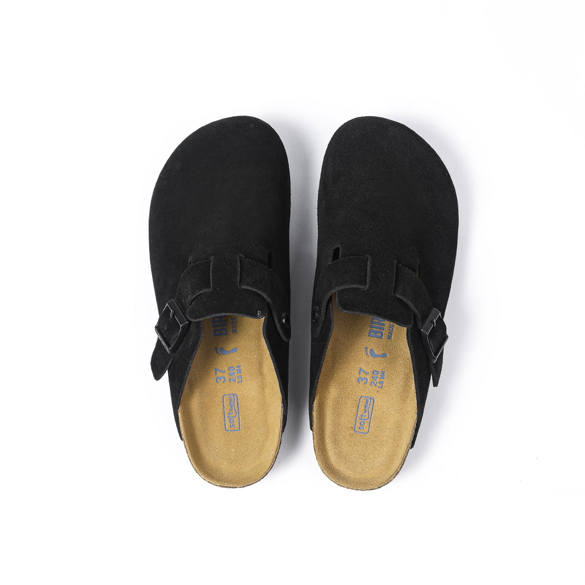 Birkenstock Boston Classic Sabots - Noir