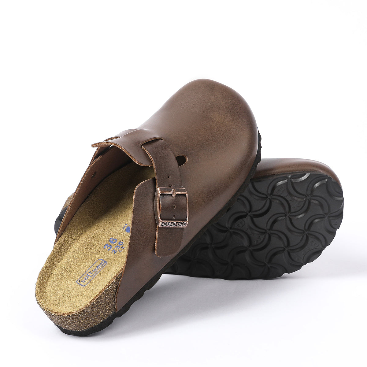 Birkenstock Boston Classic Sabot - Marron