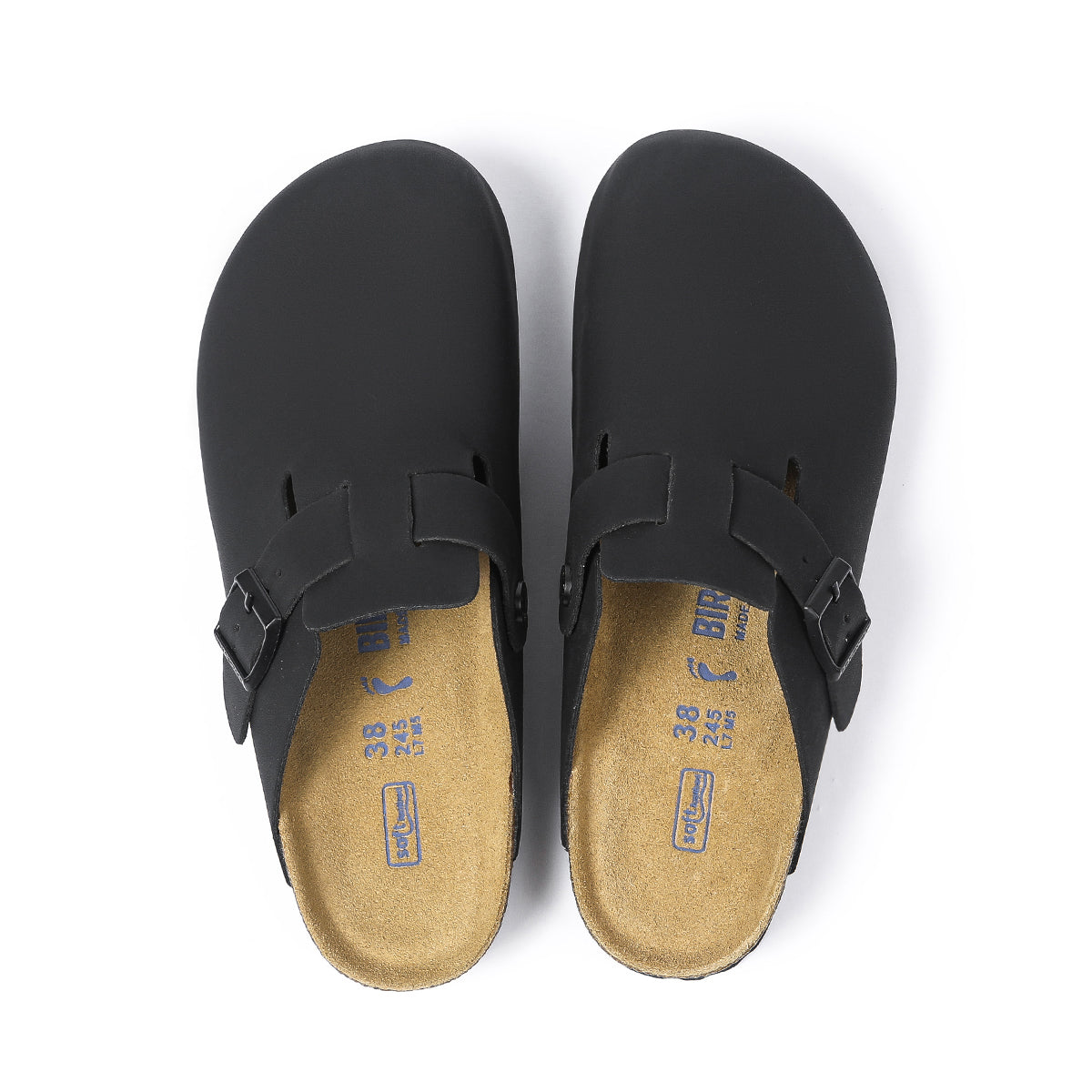 Birkenstock Boston Classic Sabots - Noir