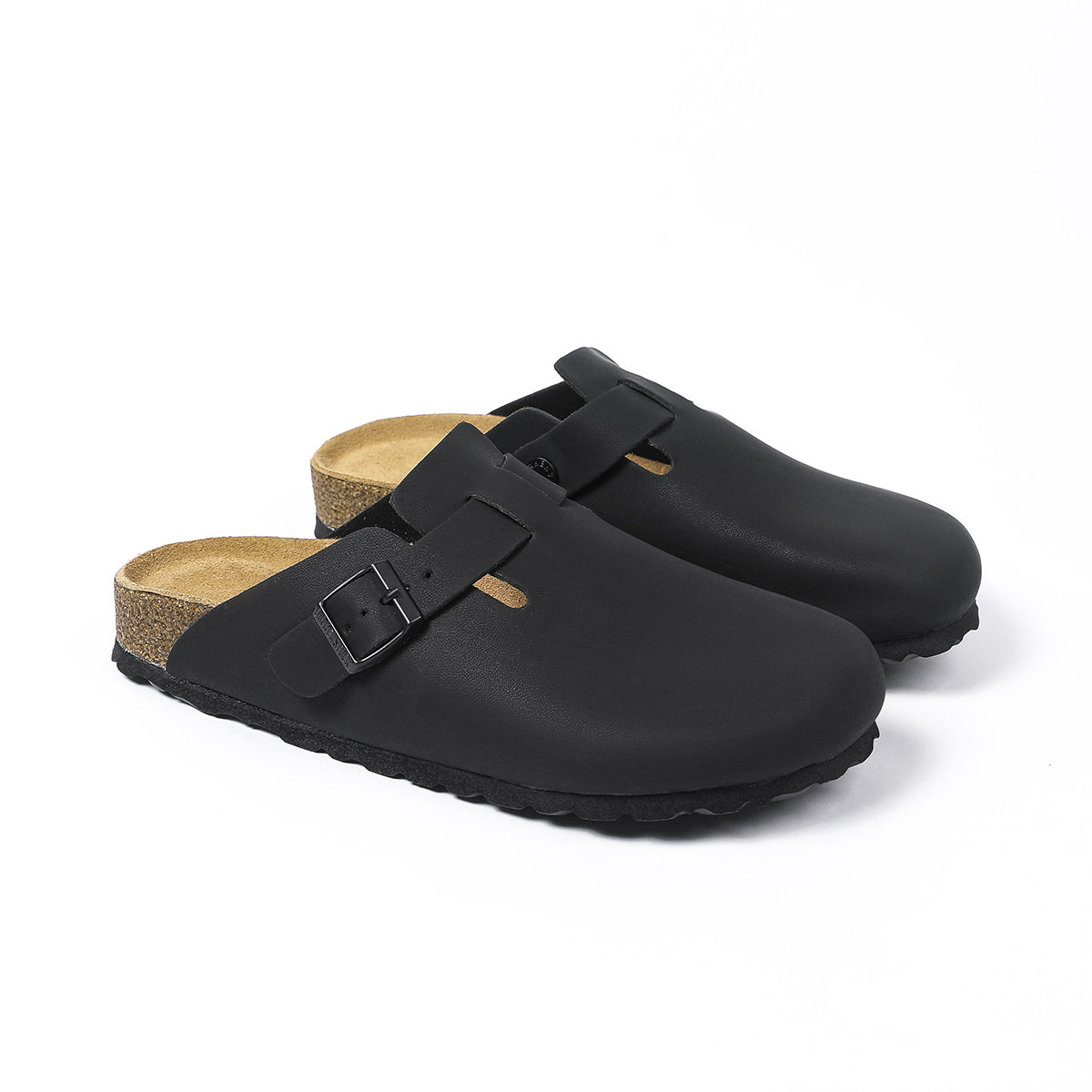 Birkenstock Boston Classic Sabots - Noir