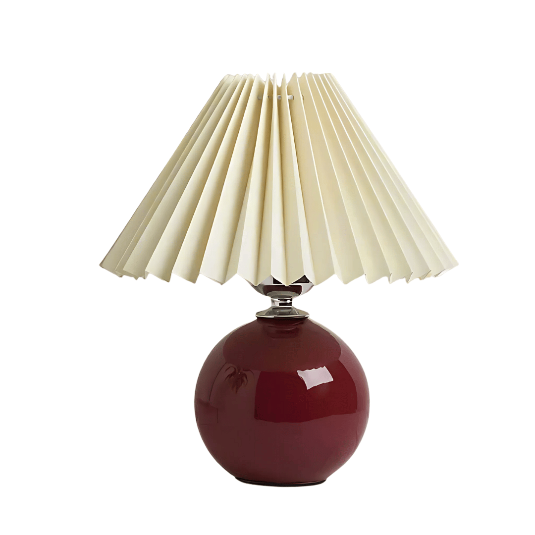 Livara – Lampe de table plissée élégante