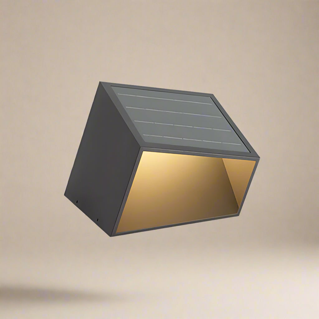 Moderne buitenverlichting met een strak design.