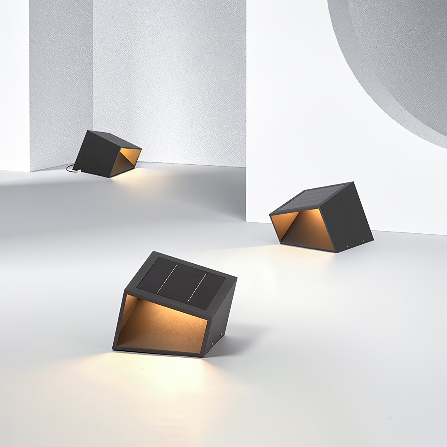 Lumero - Lampe solaire d'extérieur moderne pour un jardin d'ambiance