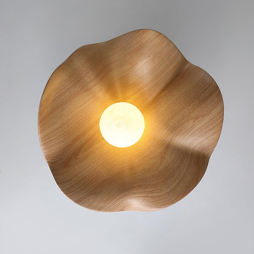 Lumora – Plafonnier design en bois avec une touche scandinave