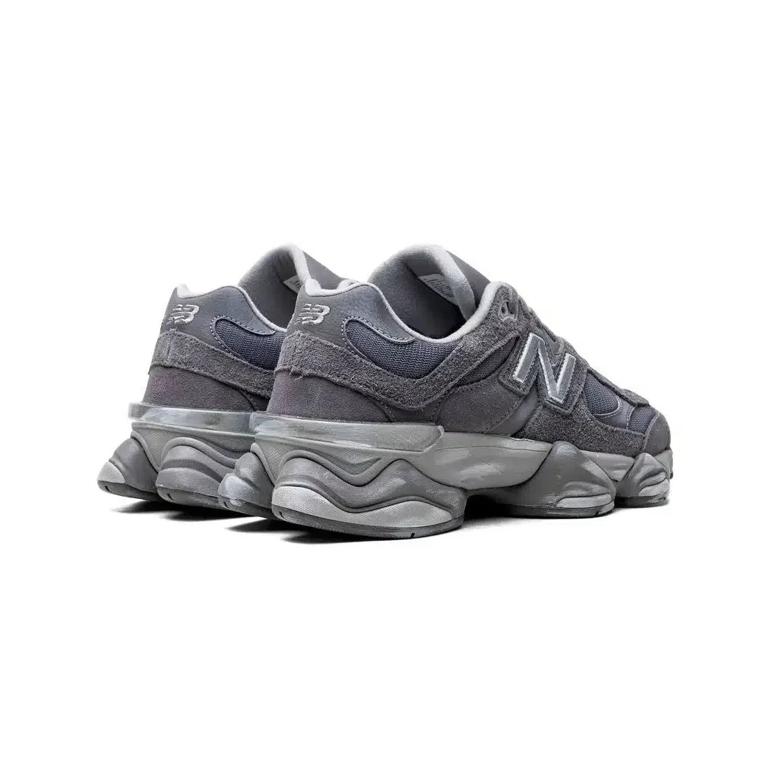 Baskets rétro New Balance 9060 pour homme en daim gris