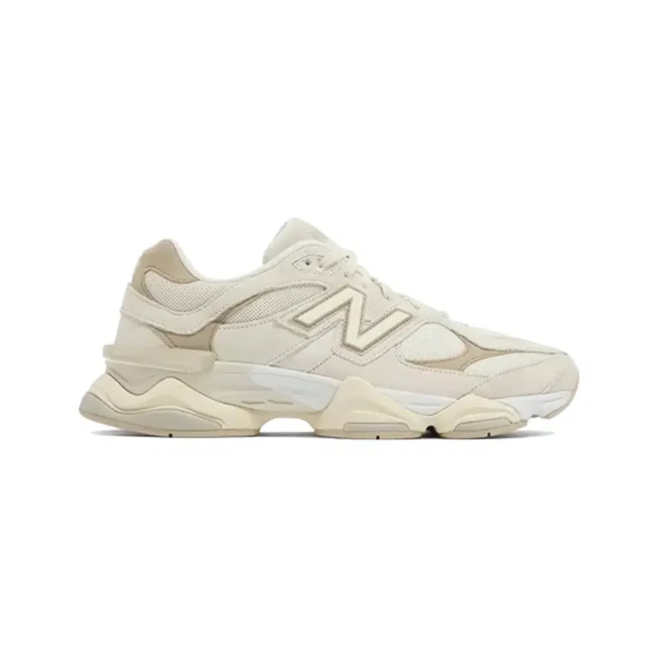 Baskets rétro en daim New Balance 9060 pour homme - Beige sable