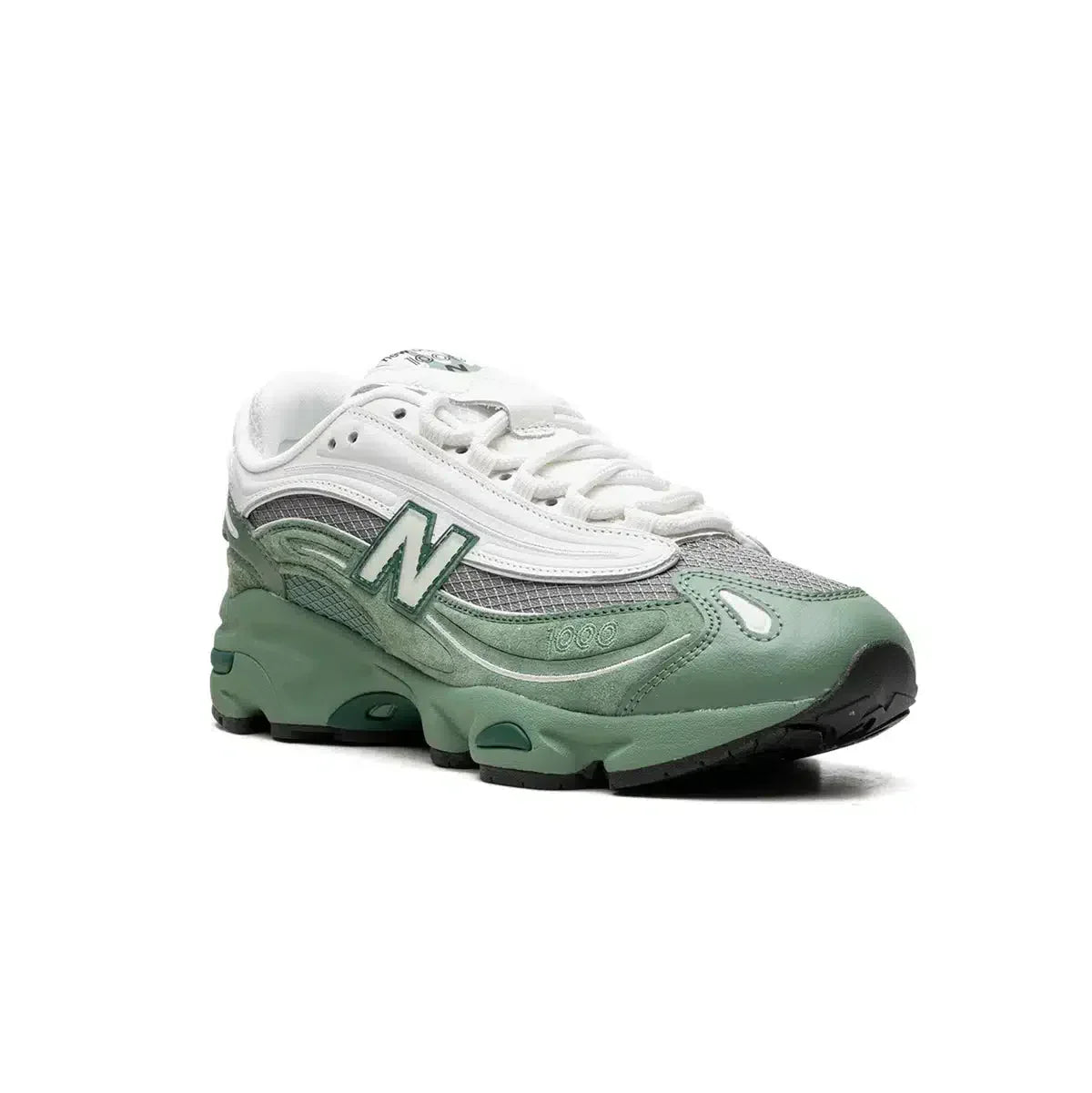 Chaussures de course New Balance 1000 pour homme - Vert/Blanc