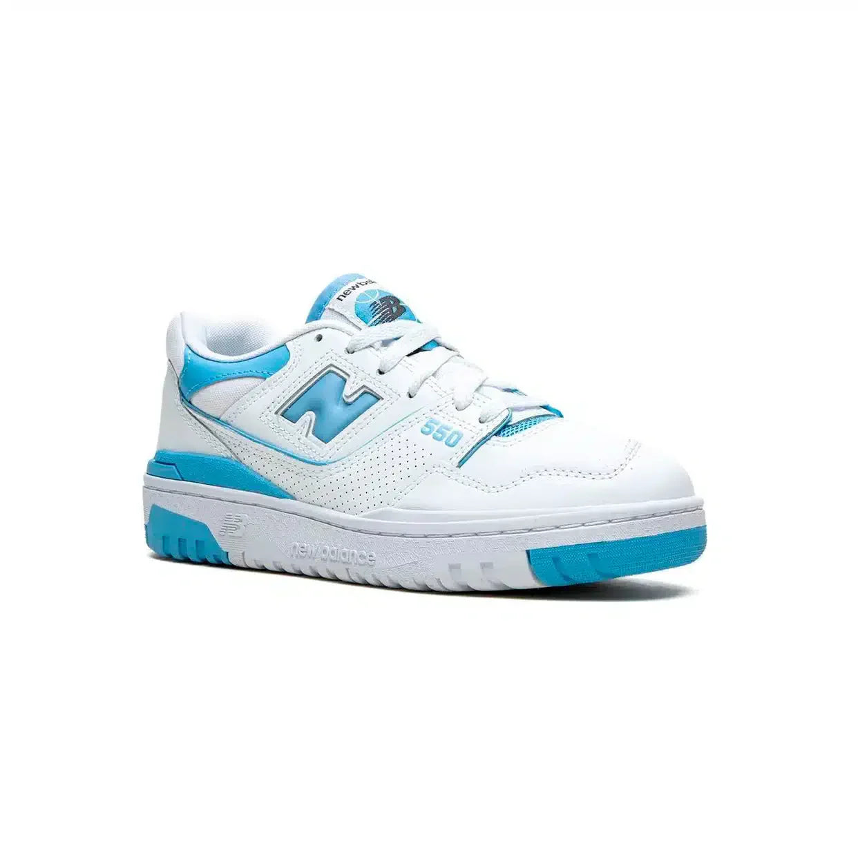 Baskets rétro New Balance 550 pour homme - Blanc/Bleu université
