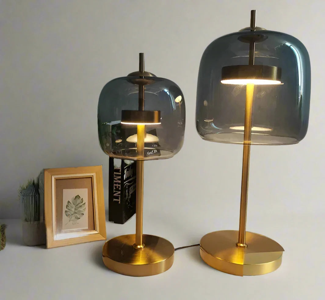 NEVA - Lampe de table tendance à l'éclairage chaleureux, idéale pour une table de chevet attrayante ou comme lampadaire dans votre chambre.