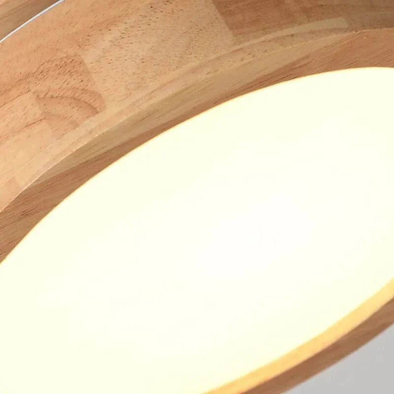 Nordika – Luminaire plafond en bois au design scandinave
