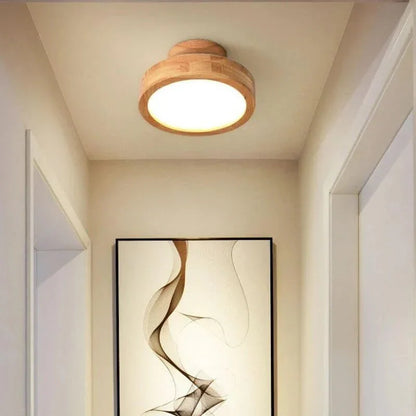 Nordika – Luminaire plafond en bois au design scandinave