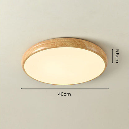 Nordlia - Scandinavian design wooden ceiling light