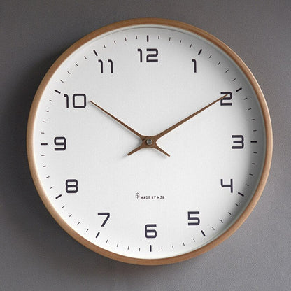 Nordwood - Wooden wall clock with Scandinavian design