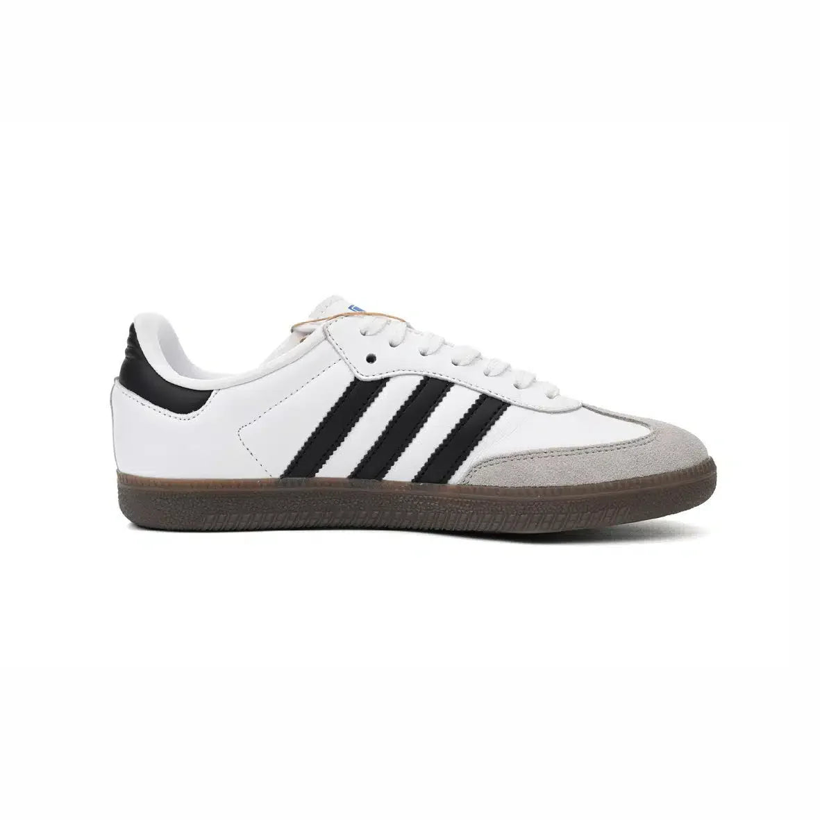 Adidas Samba Vegan Blanc et Noir Core avec Détails Granit