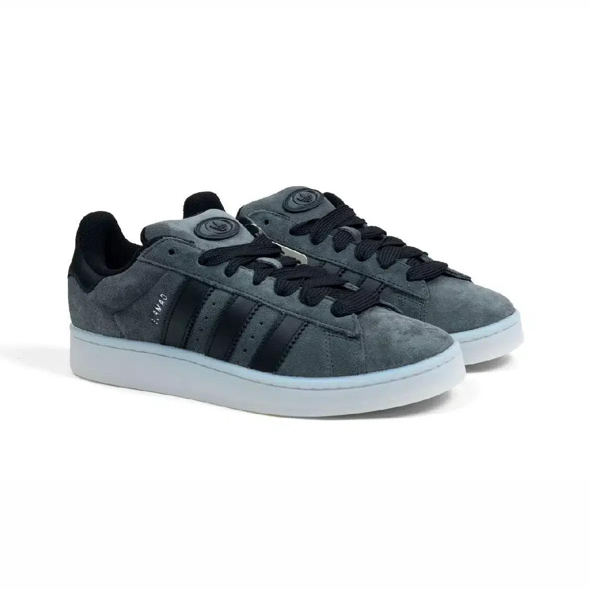 Adidas Campus 00s Gris Six et Noir Core en Daim