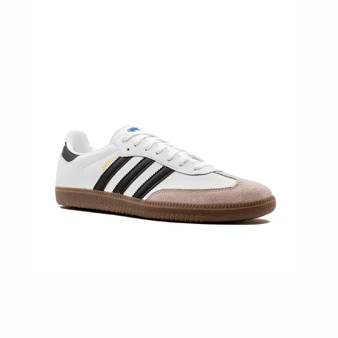 Adidas Samba Vegan Blanc et Noir Core avec Détails Granit