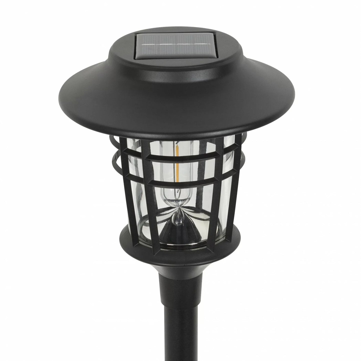 Solflare - Set of 6 outdoor atmospheric solar lamps with flame effect