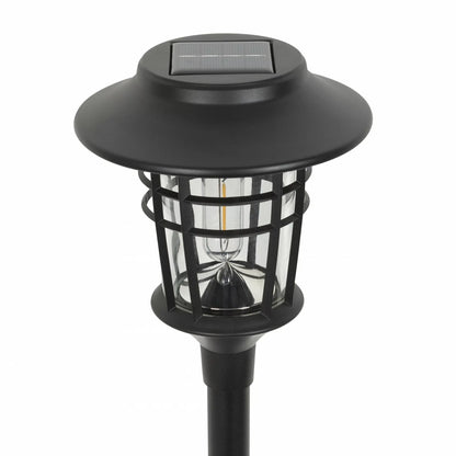 Solflare - Set of 6 outdoor atmospheric solar lamps with flame effect