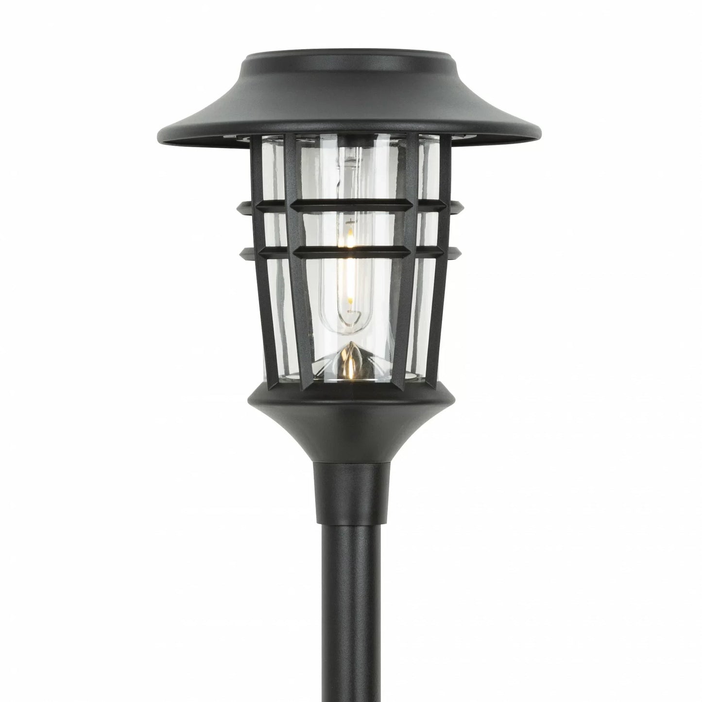 Solflare - Set of 6 outdoor atmospheric solar lamps with flame effect