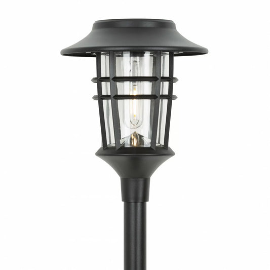 Solflare - Set of 6 outdoor atmospheric solar lamps with flame effect