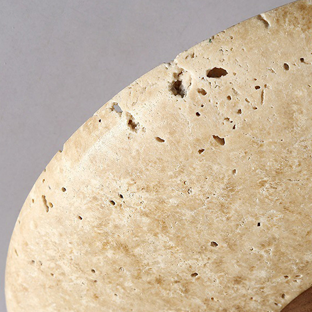 Stonera - Applique design beige à l'aspect naturel