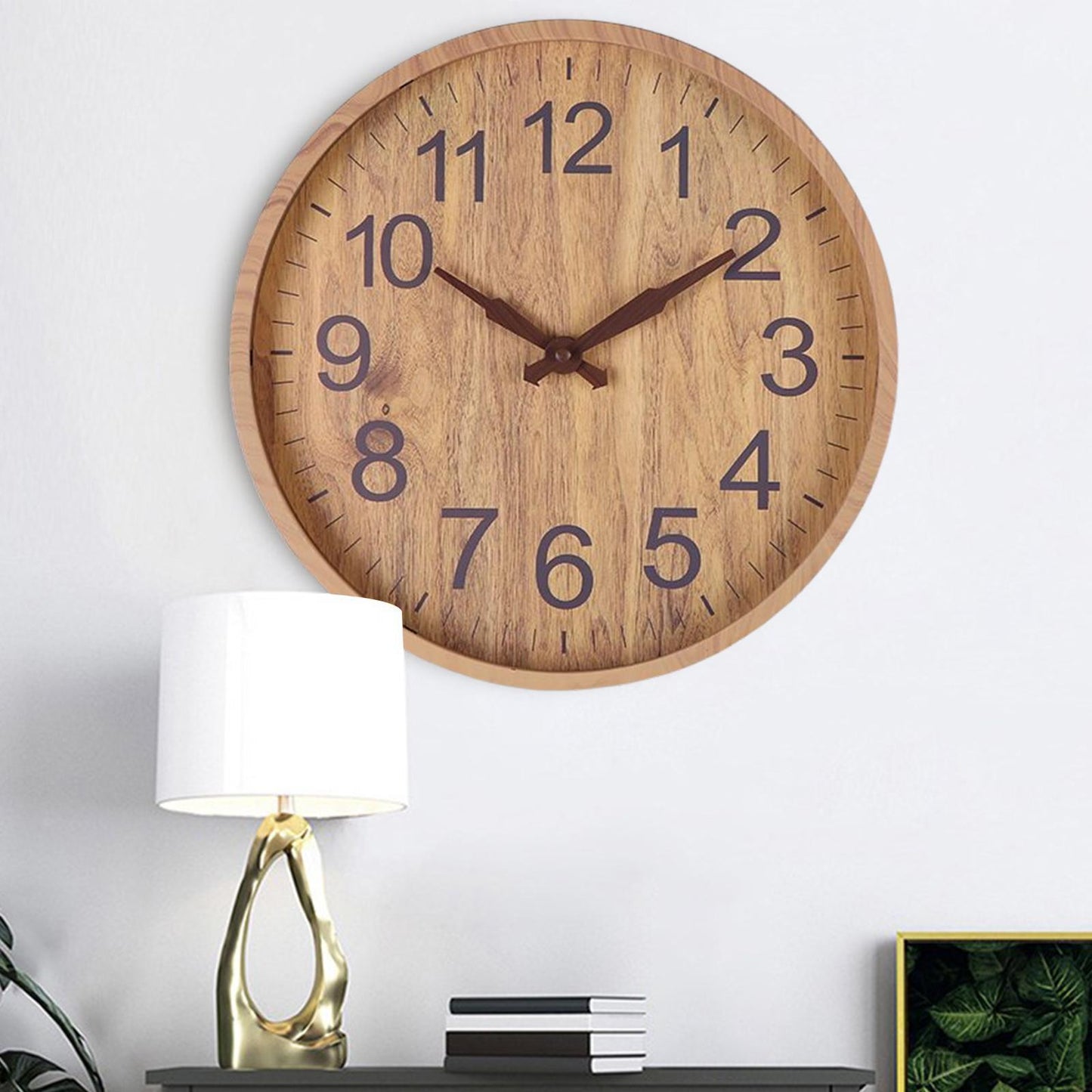 Terrano – Elegant wooden clock for a natural look