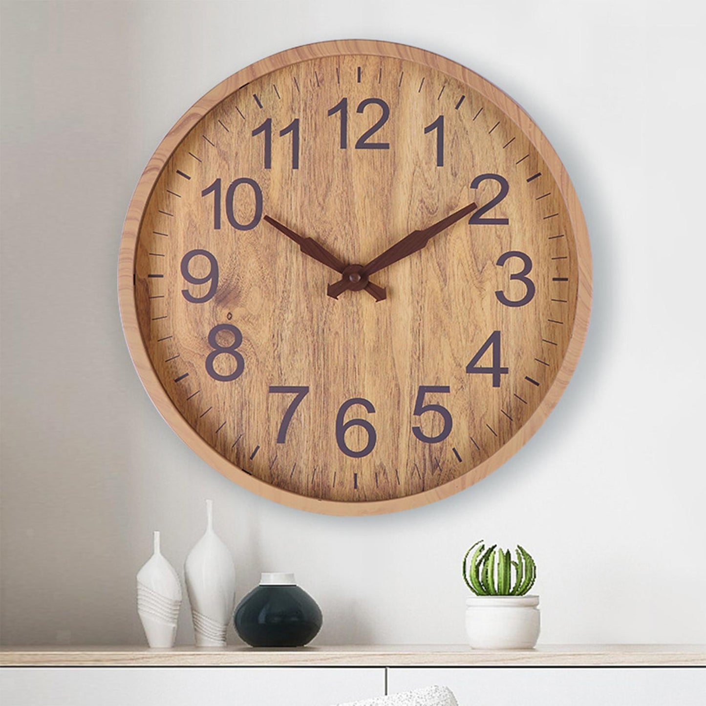 Terrano – Elegant wooden clock for a natural look
