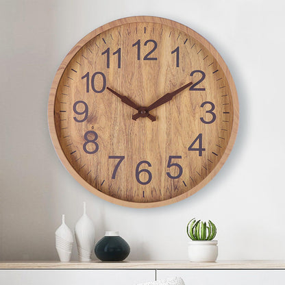 Terrano – Elegant wooden clock for a natural look