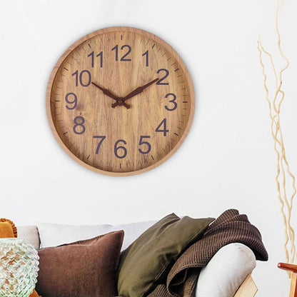 Terrano – Elegant wooden clock for a natural look