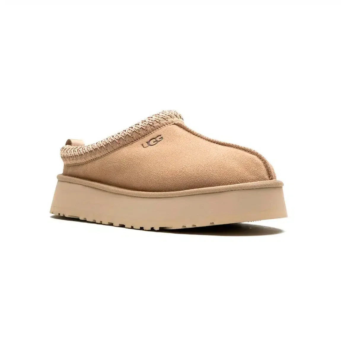 Pantoufles UGG Tazz Light Beige – Élégantes et Confortables avec Semelle Élevée