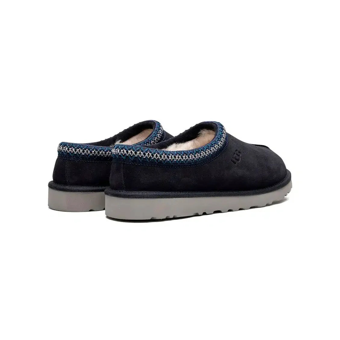 Pantoufles UGG Tasman Midnight Blue Suede – Doublure Chaude & Semelle Antidérapante