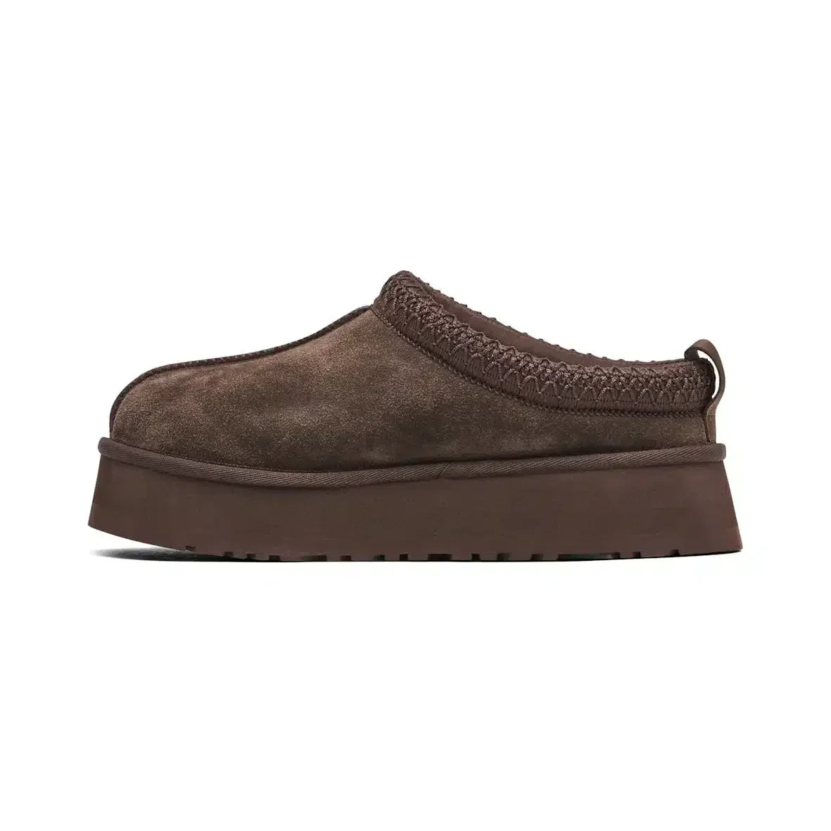 Pantoufles UGG Tazz Brown – Confortables et Modernes avec Semelle Élevée