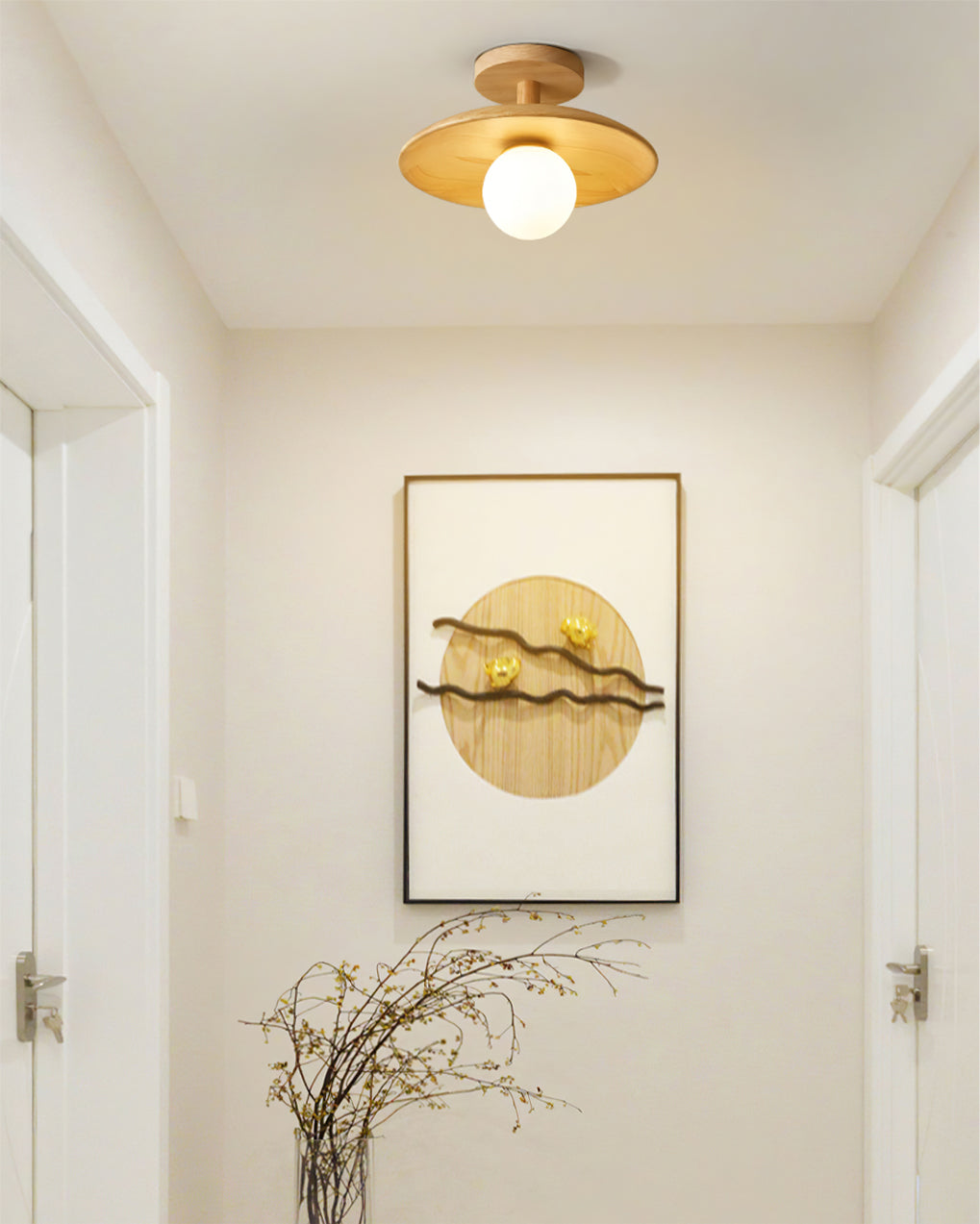 Véluna – Sleek LED ceiling light with modern design