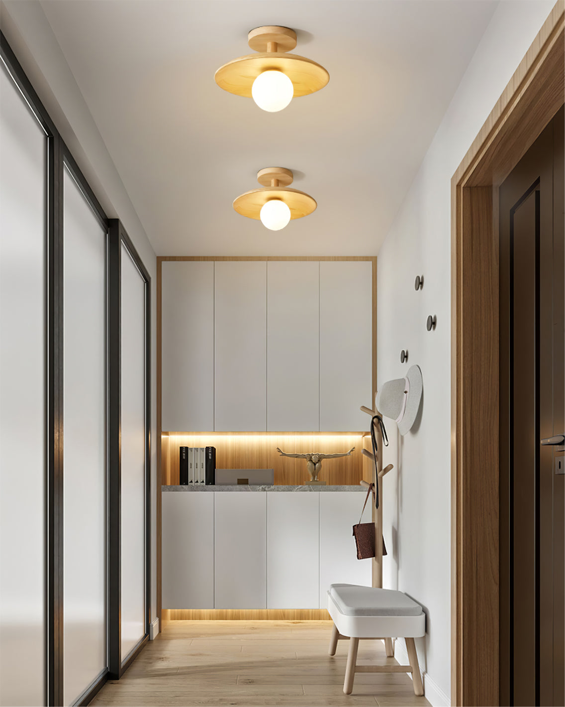 Véluna – Sleek LED ceiling light with modern design