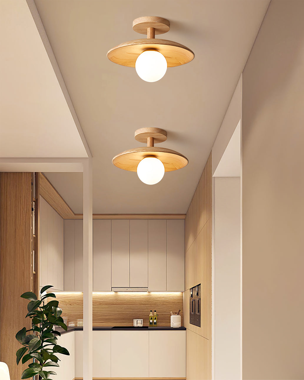 Véluna – Sleek LED ceiling light with modern design