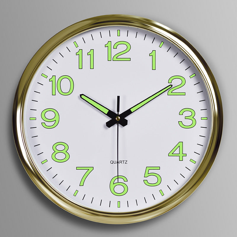 Velluno – Silent wall clock with LED lighting