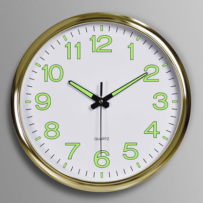 Velluno – Silent wall clock with LED lighting