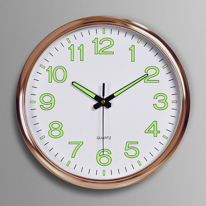 Velluno – Silent wall clock with LED lighting
