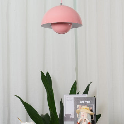 Veltora – Enameled glass pendant for an elegant atmosphere