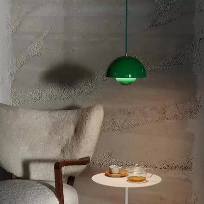 Veltora – Enameled glass pendant for an elegant atmosphere
