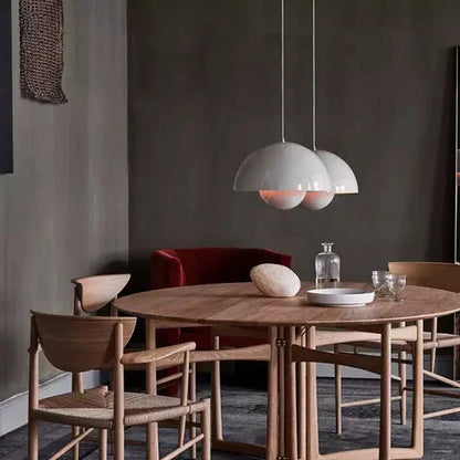 Veltora – Enameled glass pendant for an elegant atmosphere