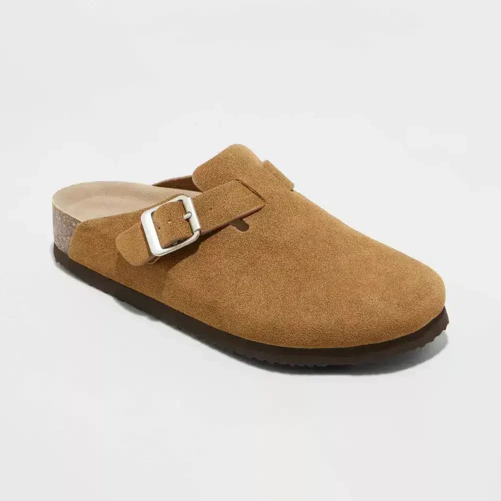 Birkenstock Boston Sabots Unisex en Daim Confortables