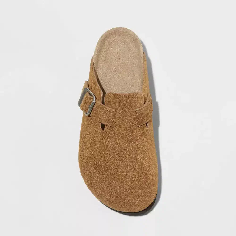 Birkenstock Boston Sabots Unisex en Daim Confortables