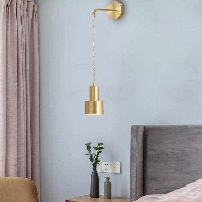 Aurora – Applique Murale Moderne avec Lampe Suspendue